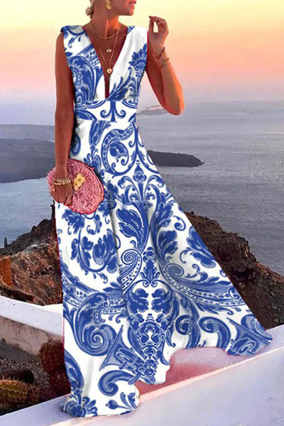 Maine - Vestido de Verano Estampado y Versátil