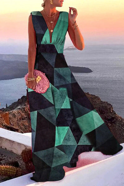 Maine - Vestido de Verano Estampado y Versátil