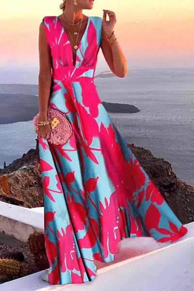 Maine - Vestido de Verano Estampado y Versátil