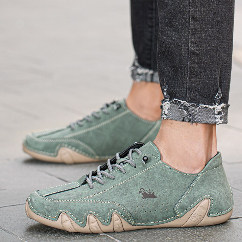 Adrien – Zapatos Descalzos de Cuero UltraFlex