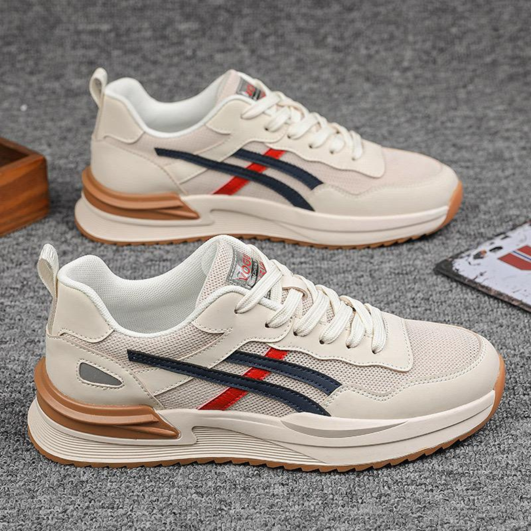 Damien – Hombres Zapatillas Deportivas de Malla Transpirables