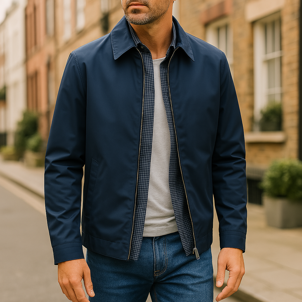 Oscar – Hombres Chaqueta Ligera de Viento