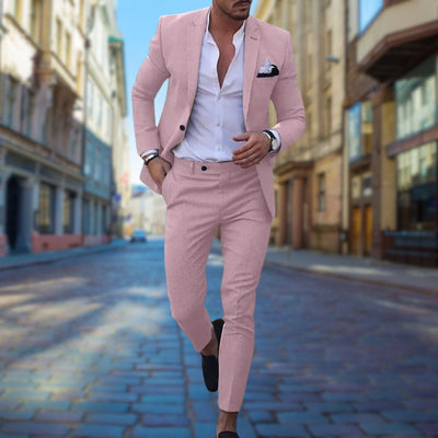 Leo - Moderno Slim Fit Traje para Hombres