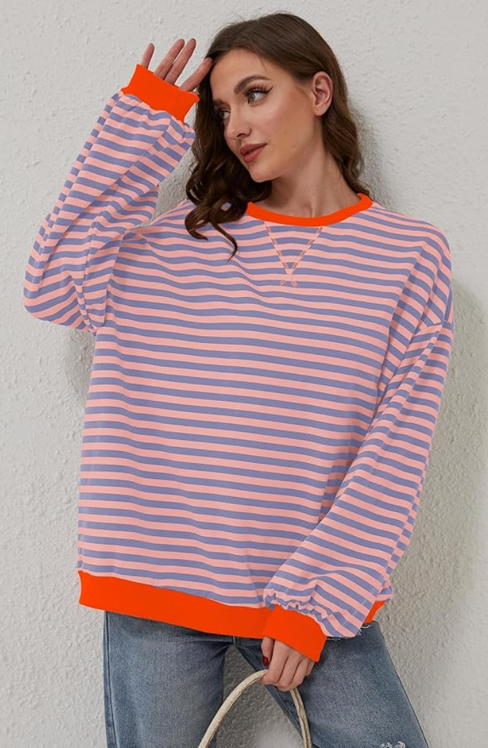 Monika – Jersey Rayado para Mujer
