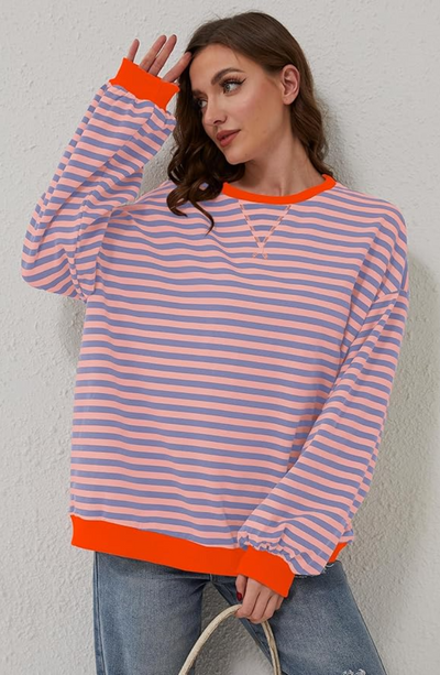 Monika – Jersey Rayado para Mujer