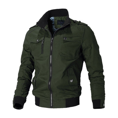 Grover - Chaqueta bomber a prueba de viento para noches templadas