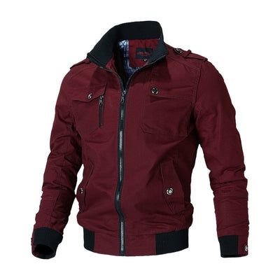 Grover - Chaqueta bomber a prueba de viento para noches templadas