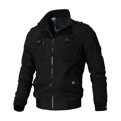 Grover - Chaqueta bomber a prueba de viento para noches templadas