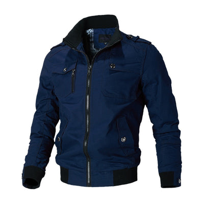Grover - Chaqueta bomber a prueba de viento para noches templadas