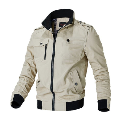 Grover - Chaqueta bomber a prueba de viento para noches templadas