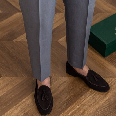 Bronson – Pantalón casual con hebilla ajustable para hombres