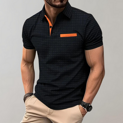 Jamison - Polo Slim-Fit con Cuadros para Hombres