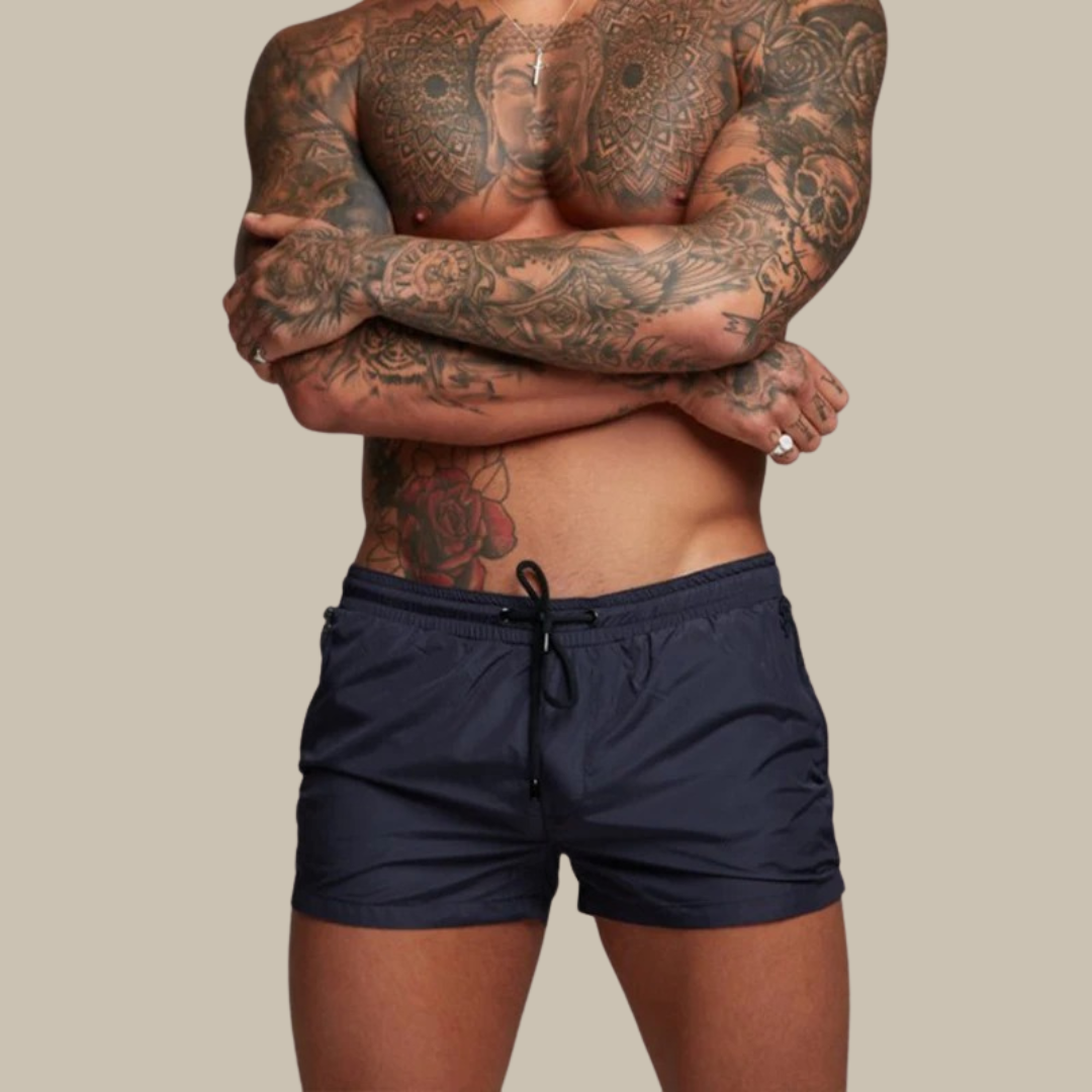 Arminius - Pantalones Cortos de Baño para Hombres