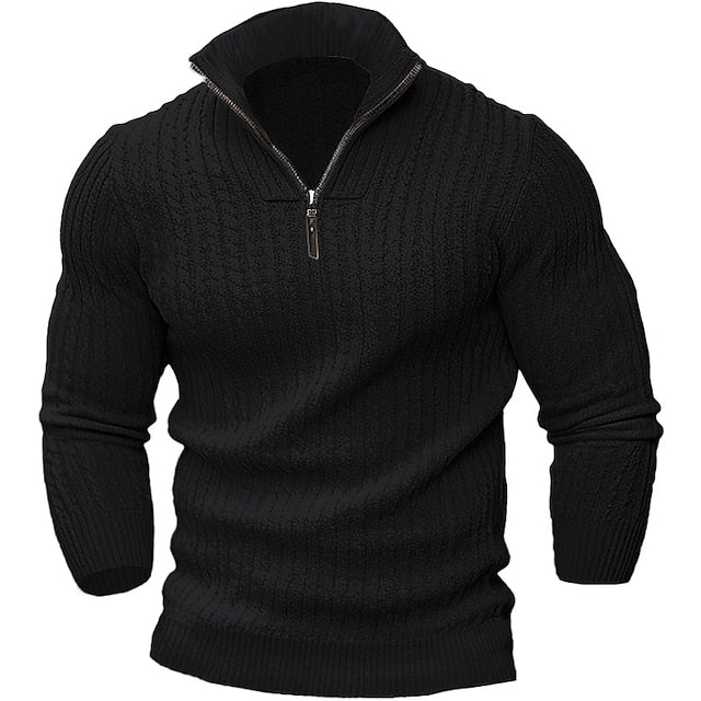 Sanji - Elegante Jersey con Cremallera para Hombre