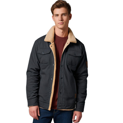 Chris - Chaqueta Bomber Vintage para Hombres