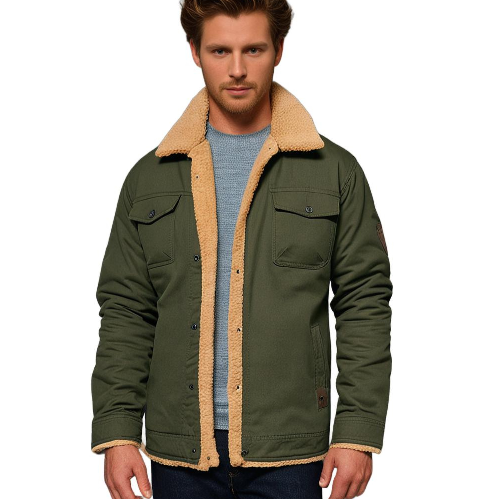 Chris - Chaqueta Bomber Vintage para Hombres