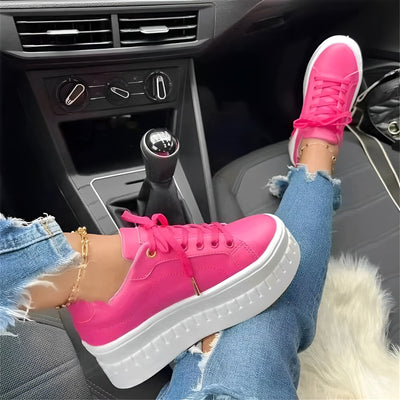 Valerie - Zapatilla de plataforma con suela gruesa para mujer