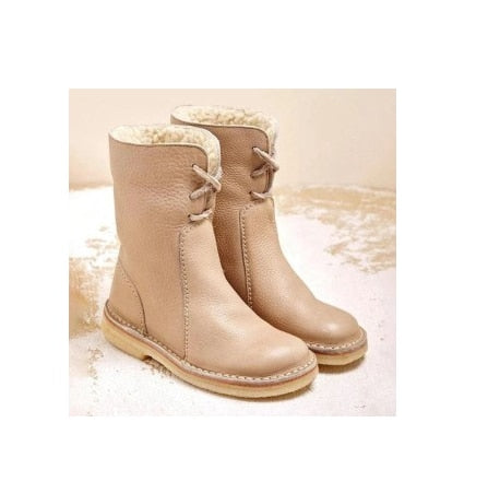 Asami - Botas impermeables con forro de lana para mujer