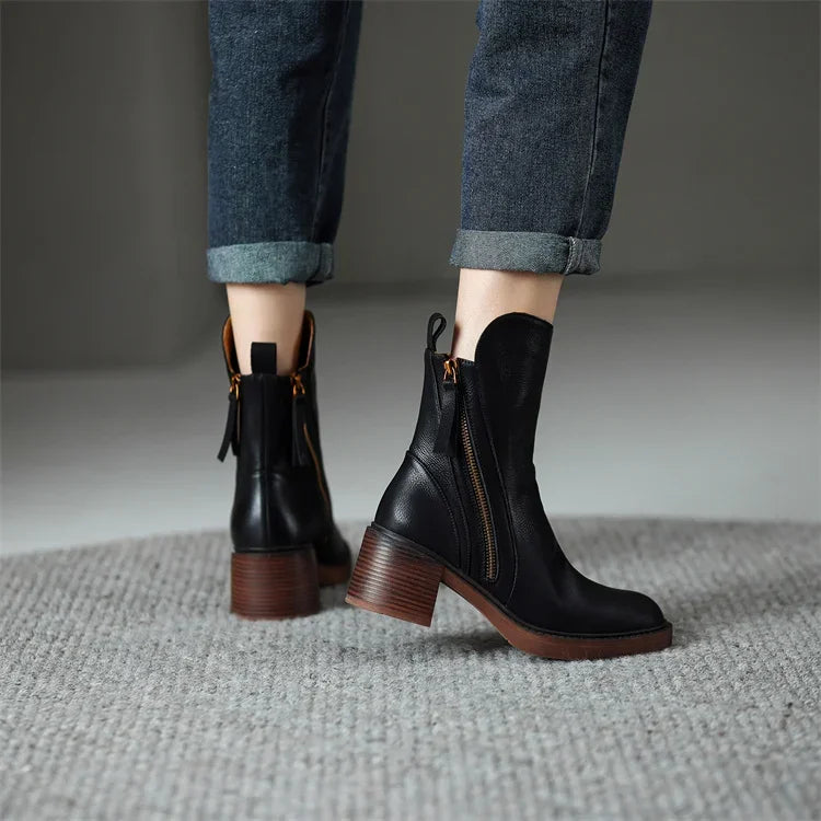 Ludovica – Botas de estilo retro