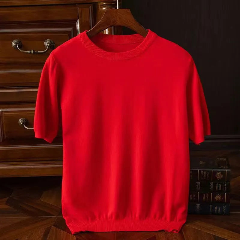 Rick - Camiseta de Cashmere Suave para Confort Todo el Día