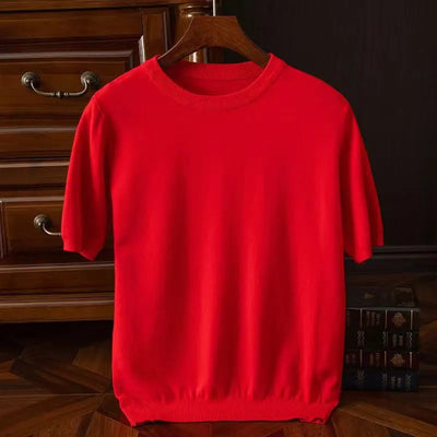 Rick - Camiseta de Cashmere Suave para Confort Todo el Día