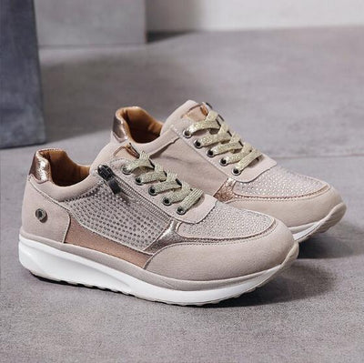 Sparkle - Zapatillas Ortopédicas con Cremallera