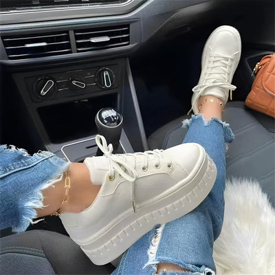 Valerie - Zapatilla de plataforma con suela gruesa para mujer