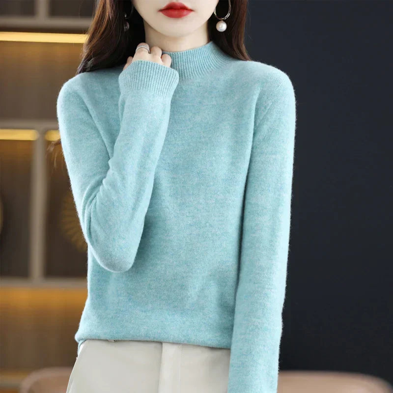 Carlotta – Pullover elegante con patrón de trenzado
