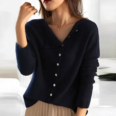 Lorena - Elegante suéter con una fina estructura de punto para mujeres