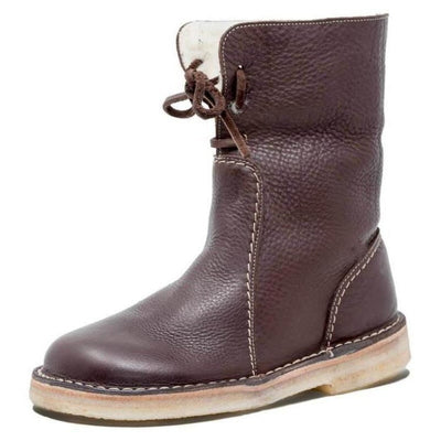 Asami - Botas impermeables con forro de lana para mujer