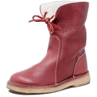 Asami - Botas impermeables con forro de lana para mujer