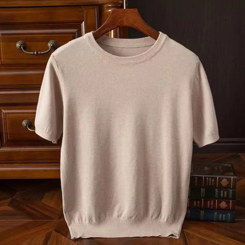 Rick - Camiseta de Cashmere Suave para Confort Todo el Día