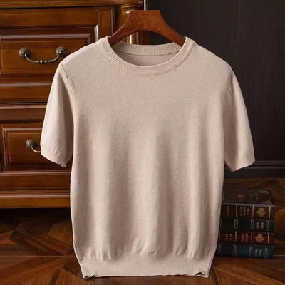 Rick - Camiseta de Cashmere Suave para Confort Todo el Día