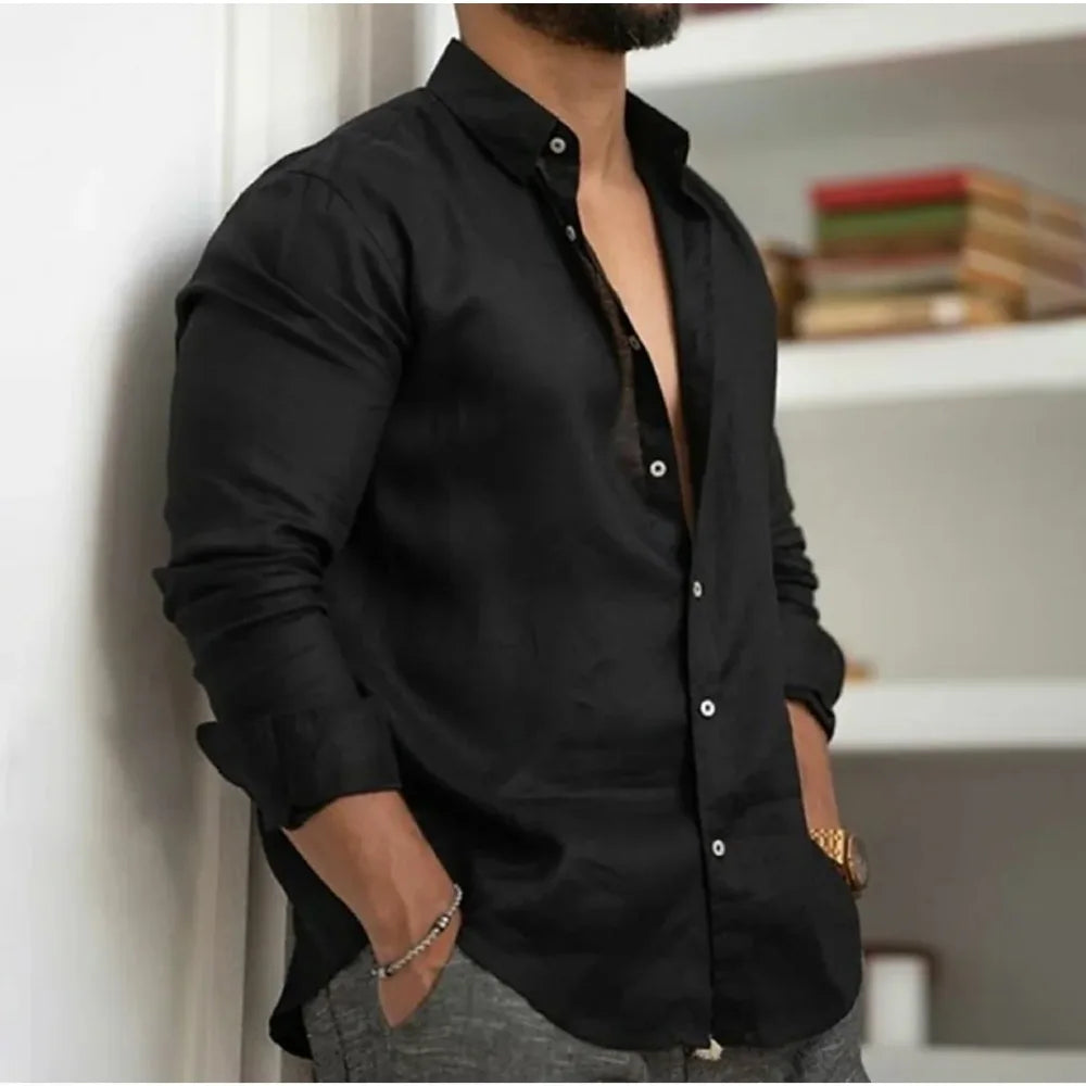 Ronnie – Camisa de Lino Transpirable