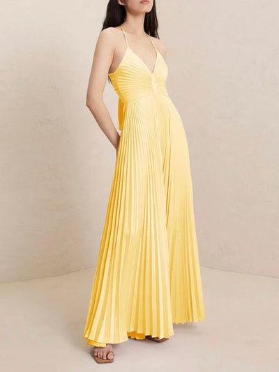 Sophia - Vestido cruzado plegable