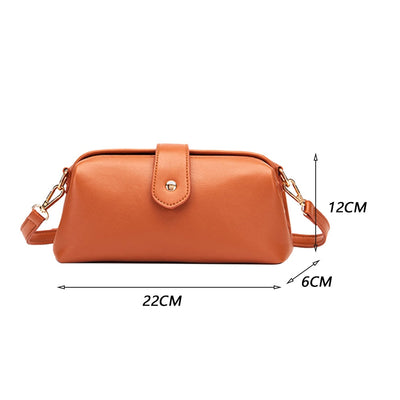 Fabienne - Bolso de Cuero Retro Hecho a Mano