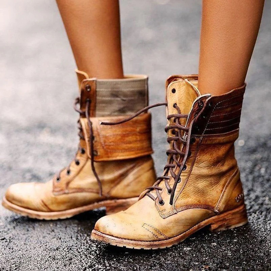 Sabina - Botas de Cuero Con Estilo