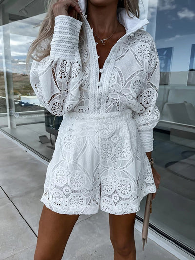 Clara - Vestido de encaje con toque romántico