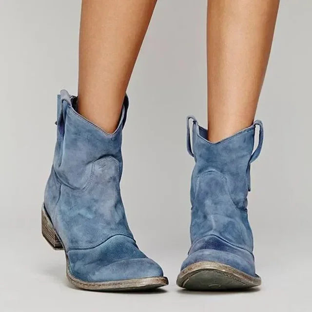 Jasmine - Botines al Tobillo de Estilo Western Moderno