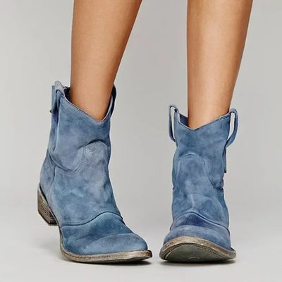 Jasmine - Botines al Tobillo de Estilo Western Moderno