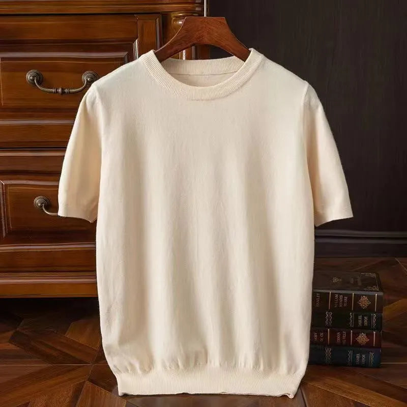 Rick - Camiseta de Cashmere Suave para Confort Todo el Día