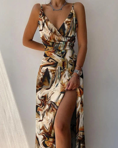 Myrtle - Vestido largo, elegante y fluido