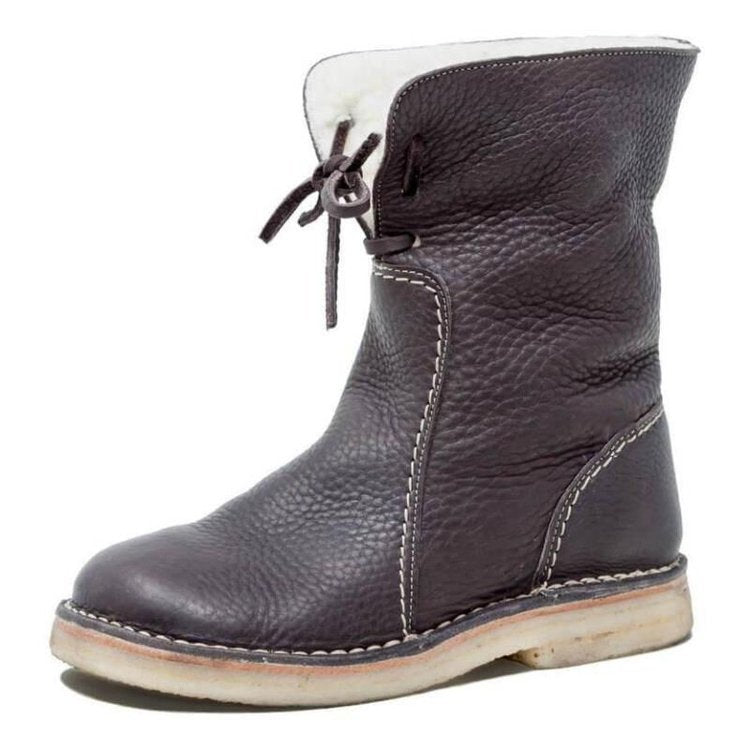 Asami - Botas impermeables con forro de lana para mujer