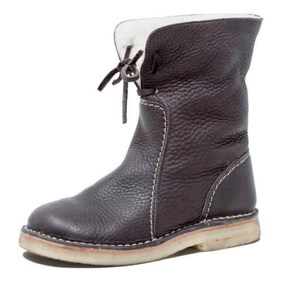 Asami - Botas impermeables con forro de lana para mujer