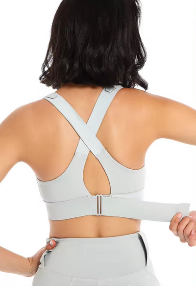 Bea - Sujetador Zip-Up de Alto Rendimiento para Mujeres Activas