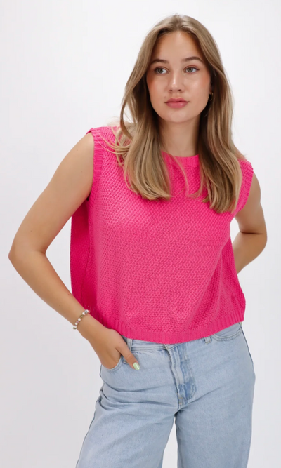 Irene – Top Tejido Espalda Abierta