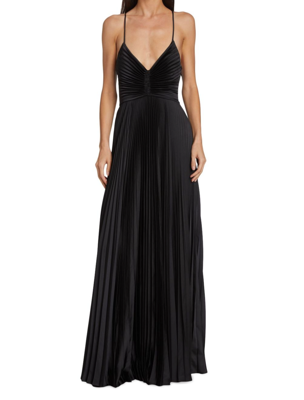 Sophia - Vestido cruzado plegable