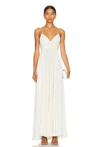 Sophia - Vestido cruzado plegable