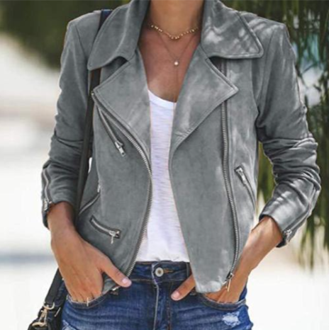 Geraldine - Chaqueta con Cremallera Versátil