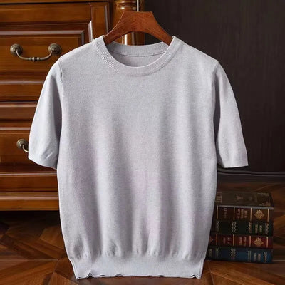Rick - Camiseta de Cashmere Suave para Confort Todo el Día
